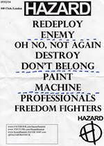 Hazard - The 100 Club, Oxford Street, London 19.12.14